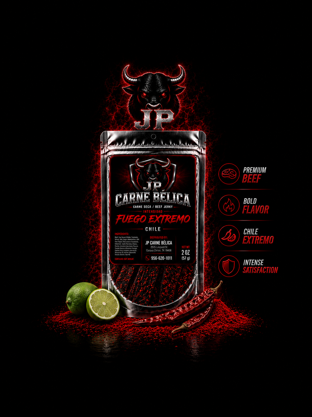 Fuego Extremo Beef Jerky