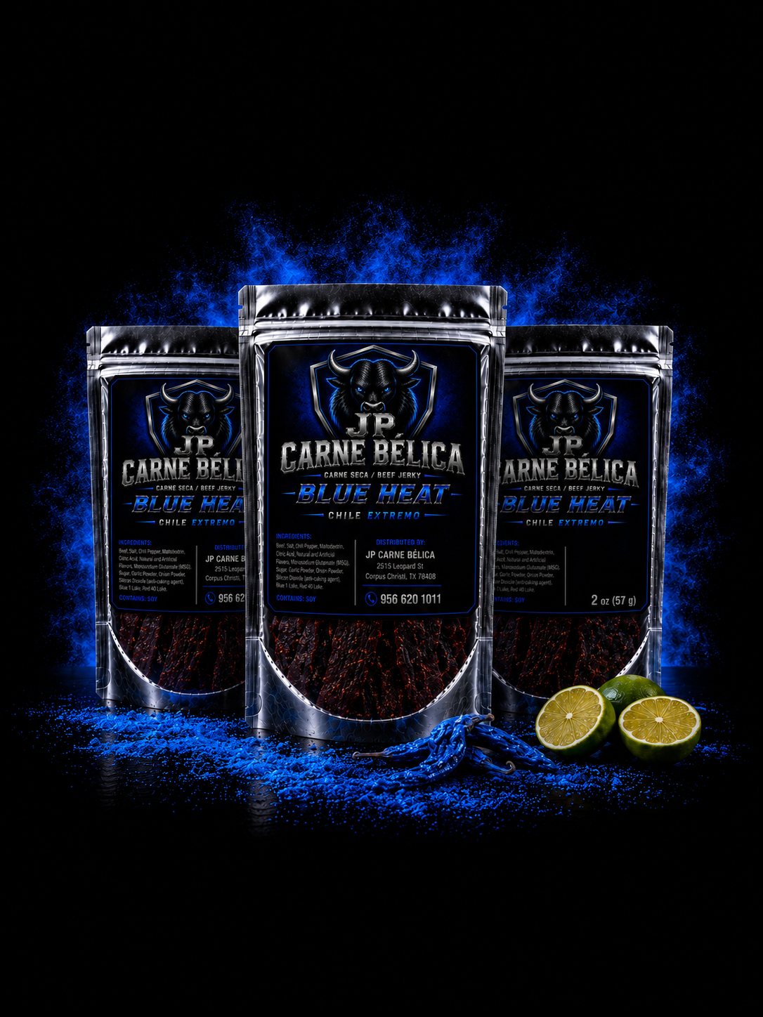 Blue Heat Beef Jerky