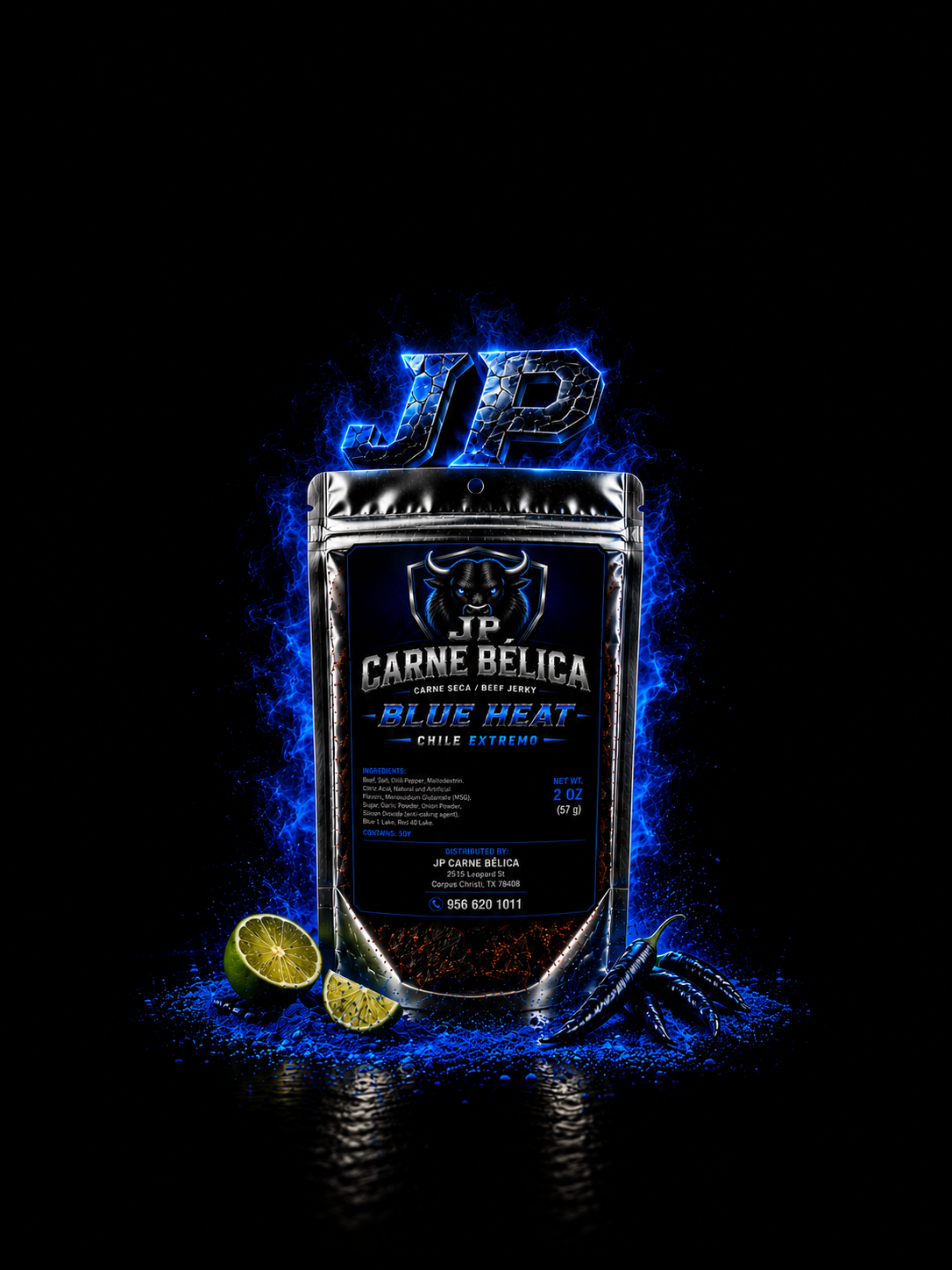Blue Heat Beef Jerky