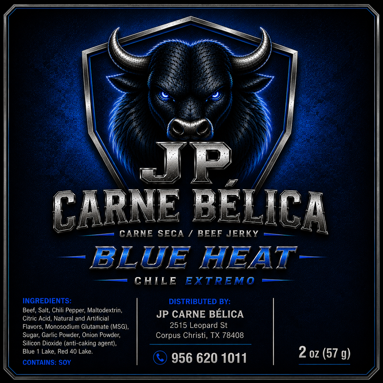 Blue Heat Beef Jerky